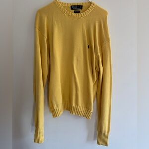 Ralph Lauren 100% Cotton Yellow Women's Cotton Sweater